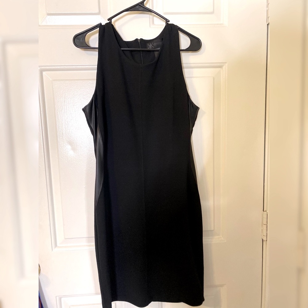 Kardashian Kollection Size XL Black Faux Leather Accents Never been worn w/tags